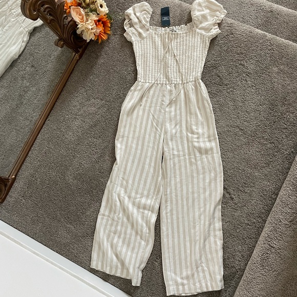 Abercrombie & Fitch Pants - Abercrombie Smocked Jumpsuit